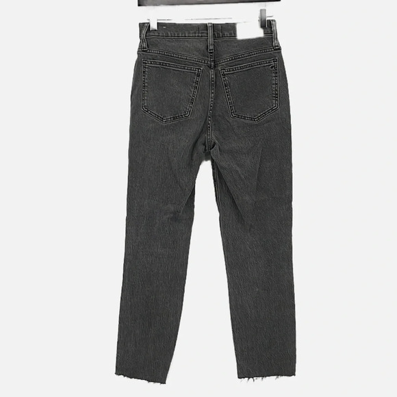 Madewell The Perfect Vintage Jean Ripped Knee Edition in Cosner Wash - Size 24 - Picture 4 of 11